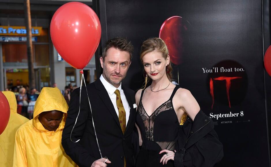 Chris Hardwick, and Lydia Hearst also brought some quirk to the event. Image from AP.